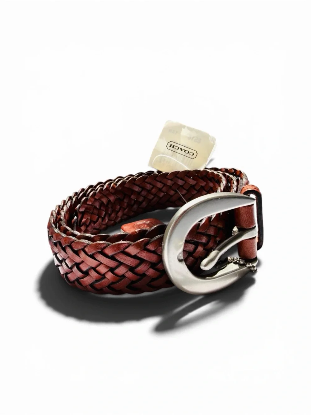 ★ Coach NWT Women’s Harness Buckle Bohemian Seasonal Staple Belt - Brown ★